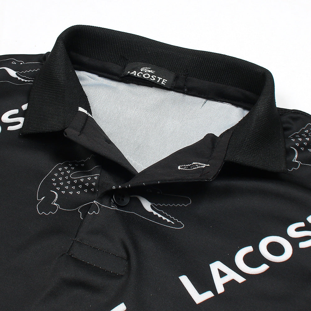 Lcste Black Polo Shirt