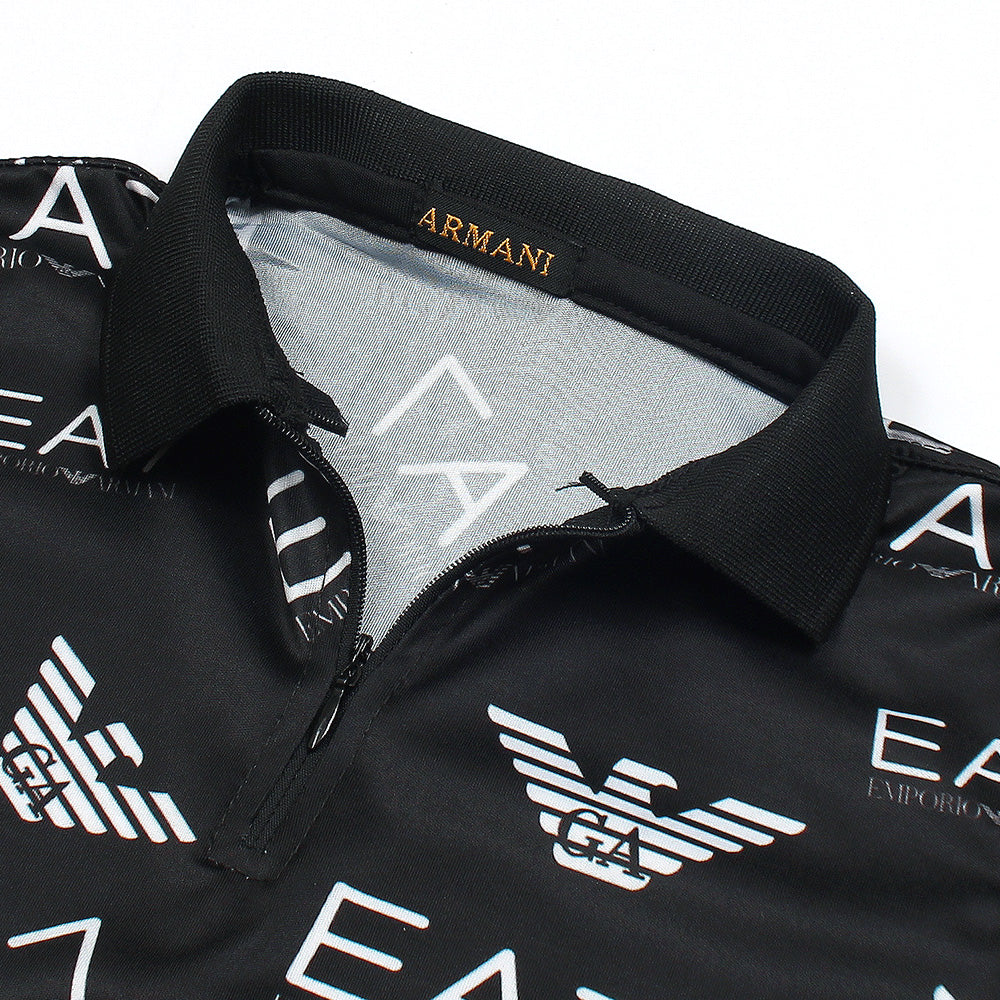 Sleek Black Polo Shirt